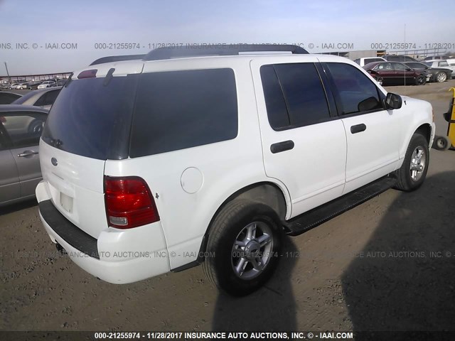 1FMZU63W65UB03319 - 2005 FORD EXPLORER XLT/XLT SPORT/NBX 白色 照片 4