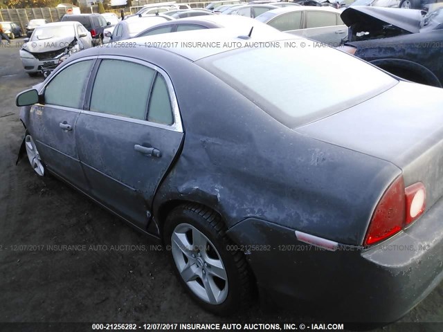 1G1ZG57B894162626 - 2009 CHEVROLET MALIBU LS 灰色 照片 3