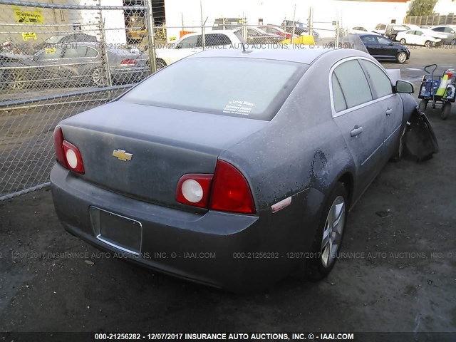 1G1ZG57B894162626 - 2009 CHEVROLET MALIBU LS 灰色 照片 4