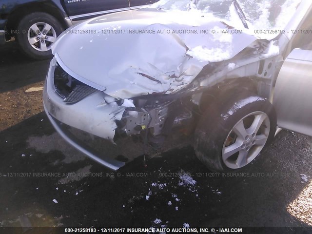 4T1CE38P96U737535 - 2006 TOYOTA CAMRY SOLARA SE/SLE ვერცხლისფერი ფოტო 6