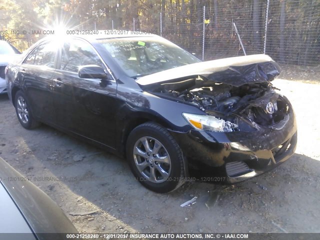 4T4BF3EK2BR124044 - 2011 TOYOTA CAMRY SE/LE/XLE BLACK photo 1