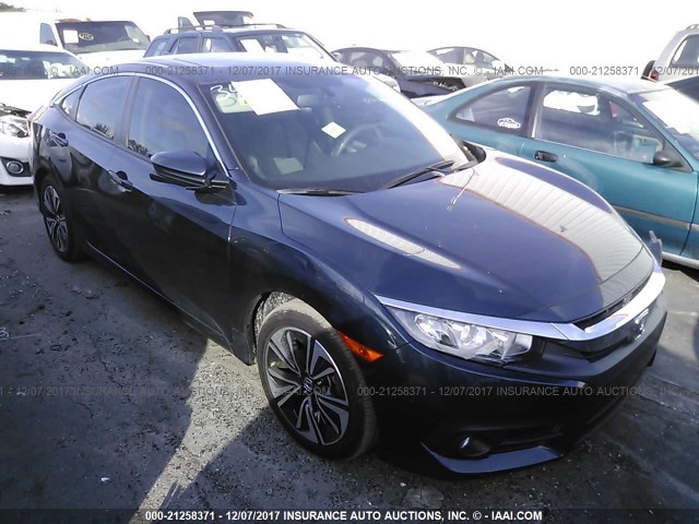 19XFC1F70HE003477 - 2017 HONDA CIVIC EXL GRAY photo 1