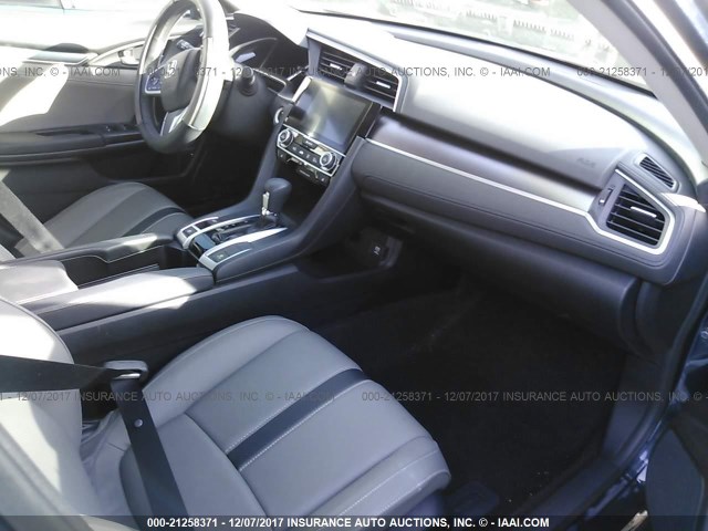 19XFC1F70HE003477 - 2017 HONDA CIVIC EXL GRAY photo 5