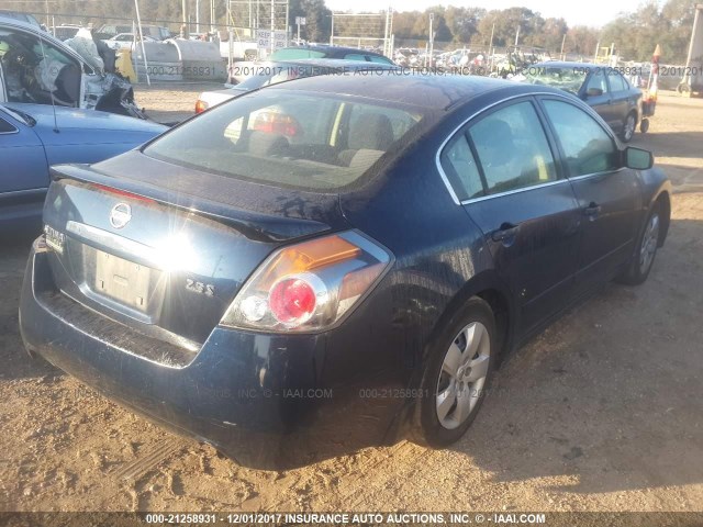 1N4AL21E57C130789 - 2007 NISSAN ALTIMA 2.5/2.5S BLUE photo 4