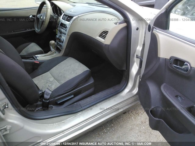 1G1ZA5EU8BF304196 - 2011 CHEVROLET MALIBU LS ოქროსფერი ფოტო 5