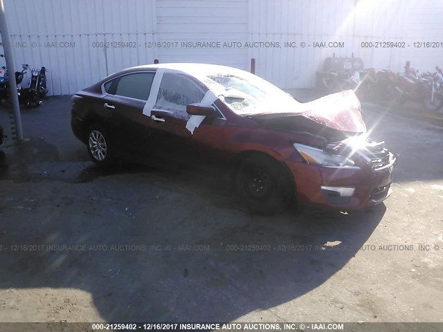 1N4AL3AP6DC275522 - 2013 NISSAN ALTIMA 2.5/S/SV/SL RED photo 1