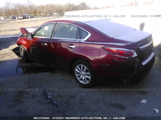 1N4AL3AP6DC275522 - 2013 NISSAN ALTIMA 2.5/S/SV/SL RED photo 3