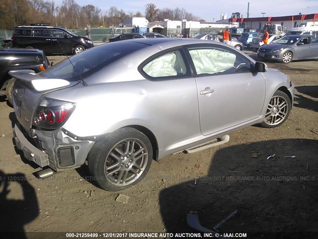 JTKDE167480230562 - 2008 TOYOTA SCION TC 银色 照片 4