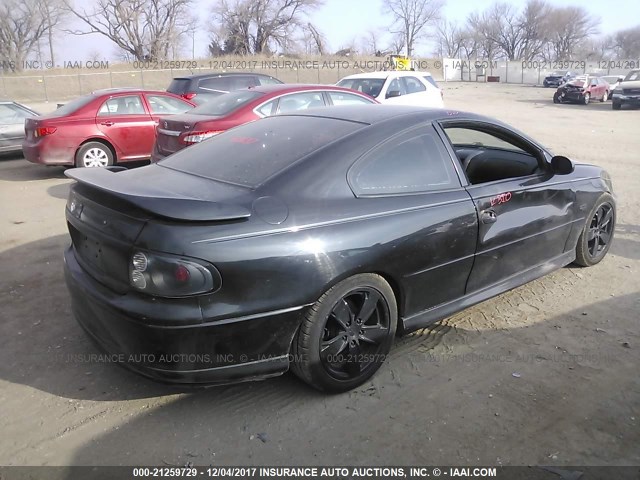 6G2VX12G64L215637 - 2004 PONTIAC GTO BLACK photo 4