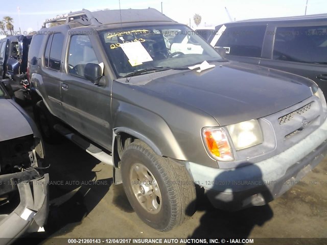 5N1ED28T61C589202 - 2001 NISSAN XTERRA XE/SE TAN photo 1