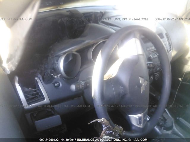 JA4MS31X77Z002210 - 2007 MITSUBISHI OUTLANDER ES/LS ვერცხლისფერი ფოტო 6