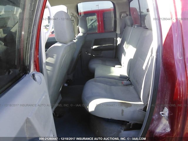 3D7KR28C97G745897 - 2007 DODGE RAM 2500 ST/SLT 红色 照片 8
