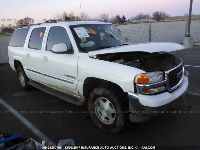 1GKFK16Z66J137029 - 2006 GMC YUKON XL K1500 WHITE photo 1