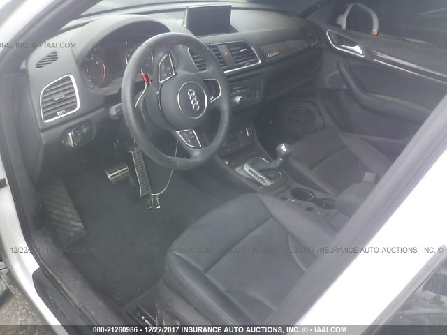 WA1EFCFS9GR021072 - 2016 AUDI Q3 PREMIUM PLUS WHITE photo 5