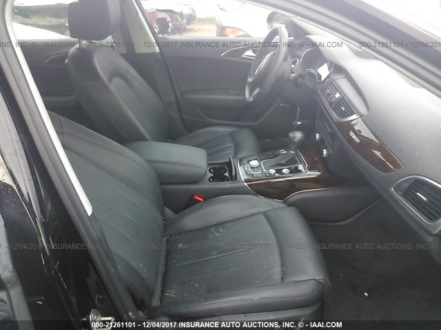 WAUHMAFC5EN056490 - 2014 AUDI A6 PRESTIGE შავი ფოტო 5