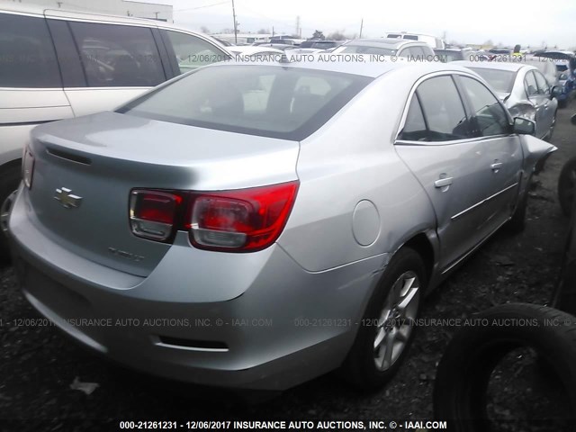 1G11C5SA7DF188090 - 2013 CHEVROLET MALIBU 1LT 银色 照片 4