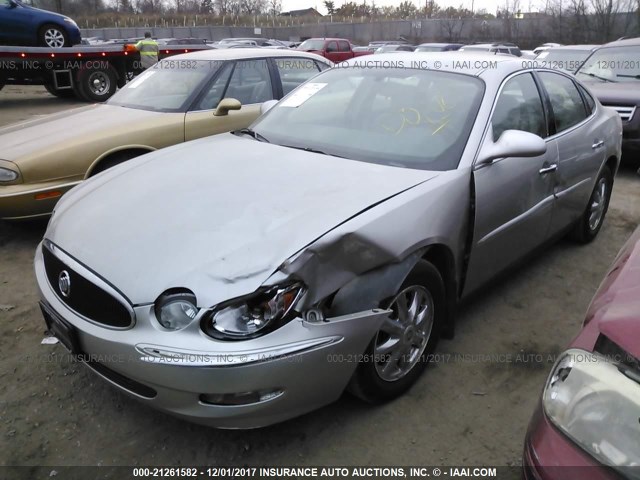 2G4WC582171246523 - 2007 BUICK LACROSSE CX SILVER photo 2