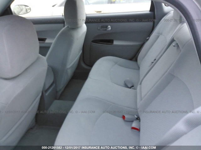 2G4WC582171246523 - 2007 BUICK LACROSSE CX SILVER photo 8