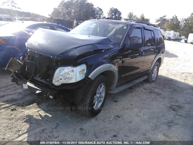 1FMEU7EE3AUA35533 - 2010 FORD EXPLORER EDDIE BAUER BLACK photo 2