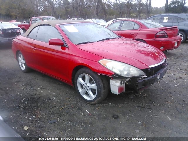 4T1FA38P06U083047 - 2006 TOYOTA CAMRY SOLARA SE/SLE წითელი ფოტო 1