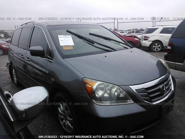 5FNRL3H65AB032874 - 2010 HONDA ODYSSEY EXL ნაცრისფერი ფოტო 1