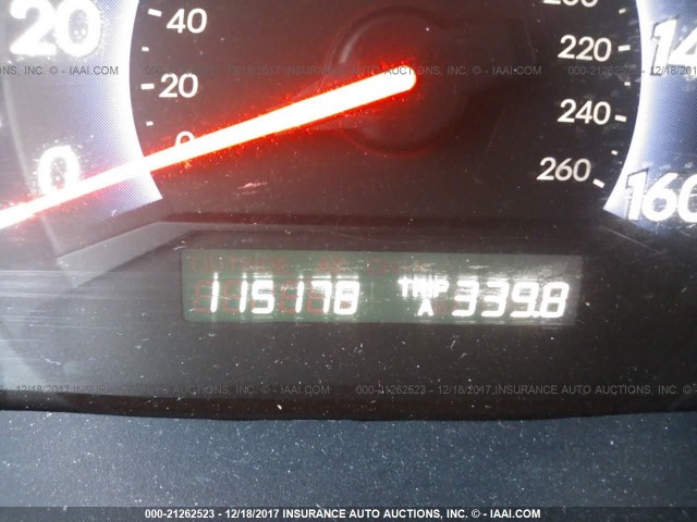 5FNRL3H65AB032874 - 2010 HONDA ODYSSEY EXL ნაცრისფერი ფოტო 7