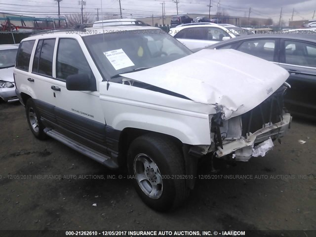 1J4GZ58S7VC558550 - 1997 JEEP GRAND CHEROKEE LAREDO/TSI WHITE photo 1