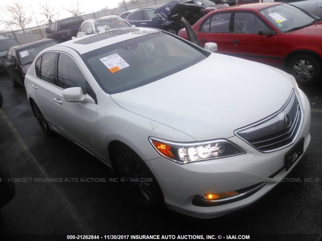 JH4KC1F50GC000760 - 2016 ACURA RLX TECH WHITE photo 1