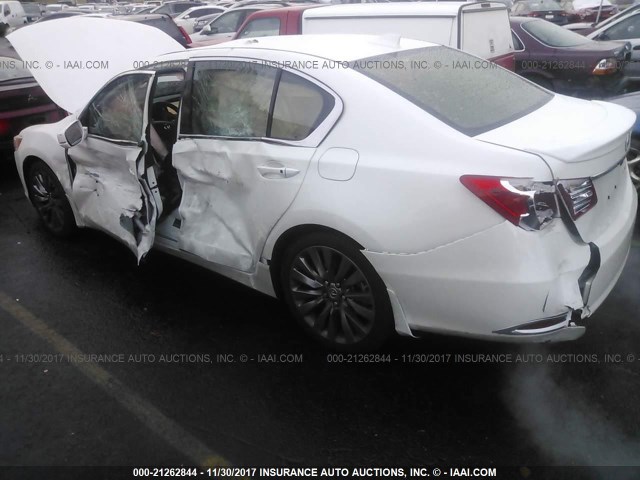 JH4KC1F50GC000760 - 2016 ACURA RLX TECH WHITE photo 6