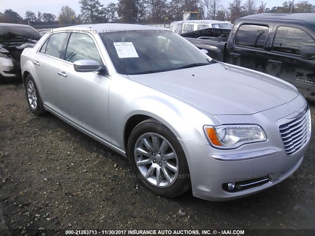 2C3CCACG4CH309543 - 2012 CHRYSLER 300 LIMITED SILVER photo 1