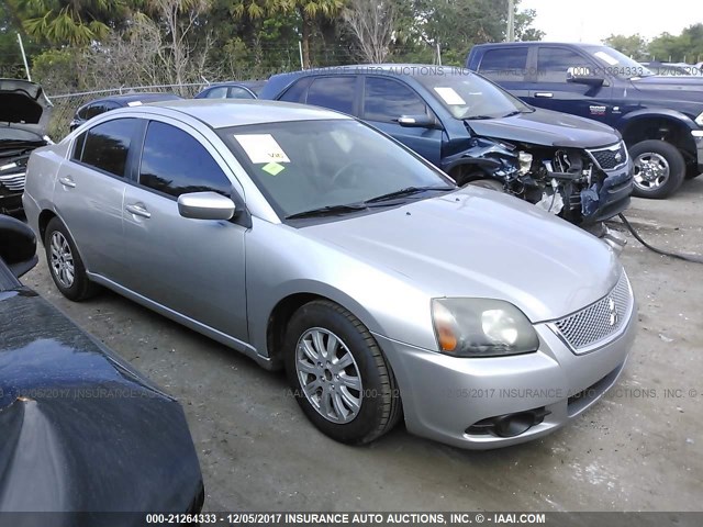 4A32B2FF0BE023727 - 2011 MITSUBISHI GALANT FE SILVER photo 1