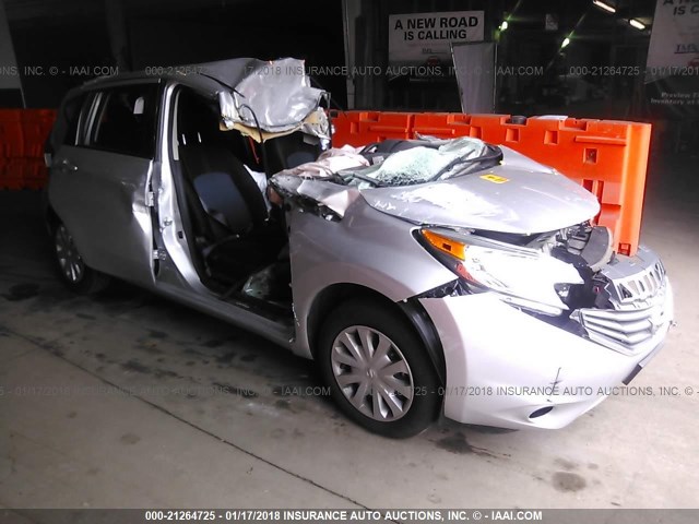 3N1CE2CP5GL376311 - 2016 NISSAN VERSA NOTE S/S PLUS/SV/SL/SR SILVER photo 1