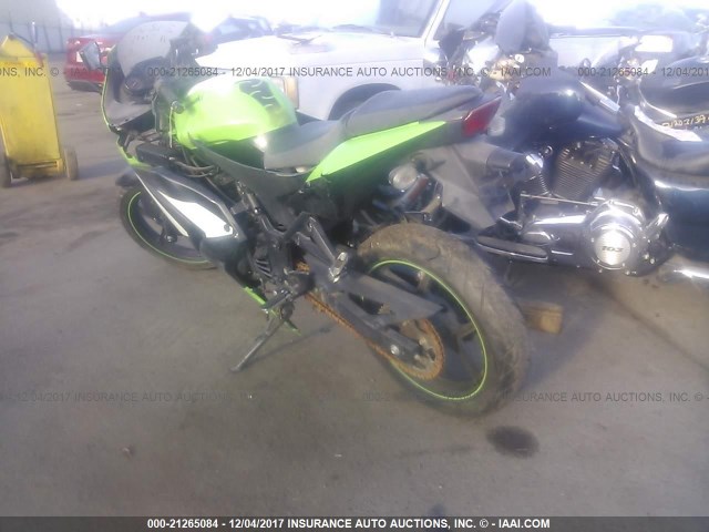 JKAEXMJ1X9DA42484 - 2009 KAWASAKI EX250 J GREEN photo 3