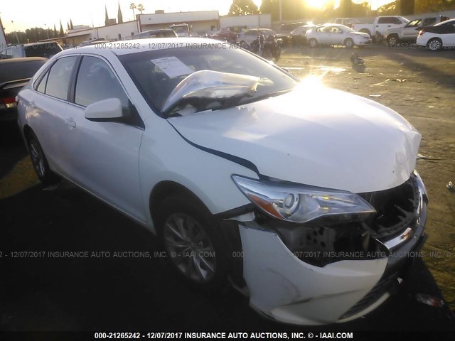 4T4BF1FK2GR547782 - 2016 TOYOTA CAMRY LE/XLE/SE/XSE WHITE photo 1