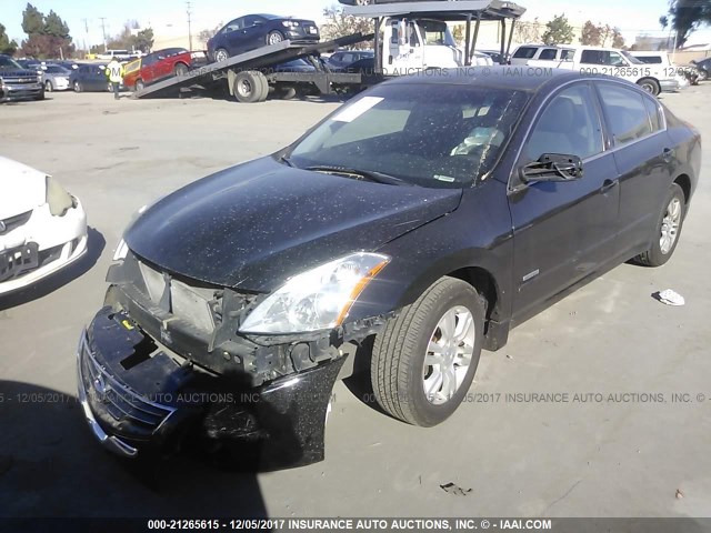 1N4CL2AP4AC121258 - 2010 NISSAN ALTIMA HYBRID BLACK photo 2