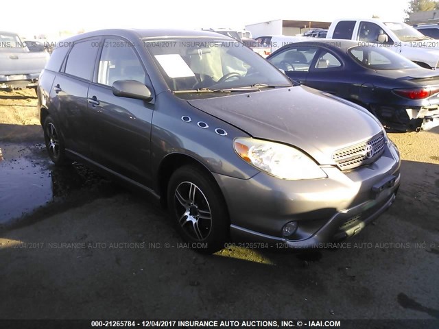 2T1KR30E26C579292 - 2006 TOYOTA COROLLA MATRIX XR GRAY photo 1