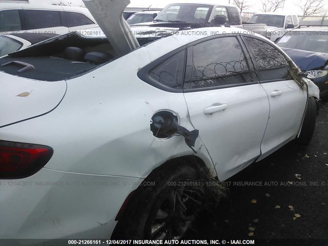 1C3CCCBB3FN662661 - 2015 CHRYSLER 200 S WHITE photo 4