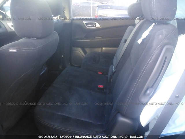 5N1AR2MM2EC665258 - 2014 NISSAN PATHFINDER S/SV/SL/PLATINUM 黑色 照片 8