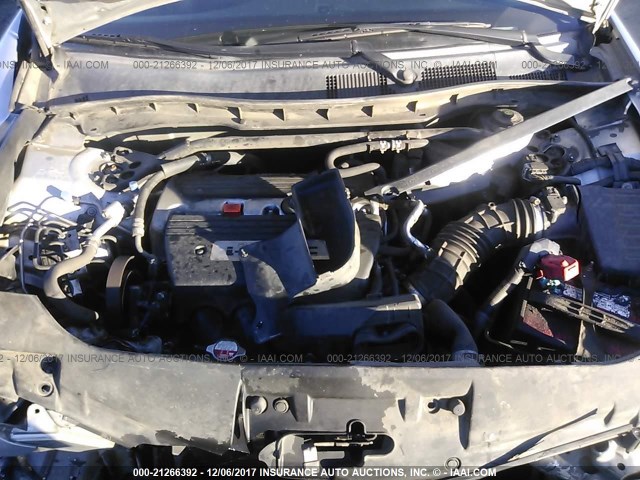 1HGCP26859A029052 - 2009 HONDA ACCORD EXL SILVER photo 10