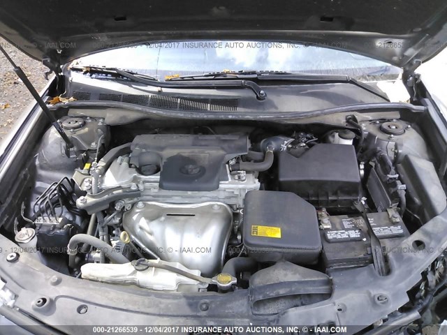 4T1BF1FK0EU308092 - 2014 TOYOTA CAMRY L/SE/LE/XLE 灰色 照片 10