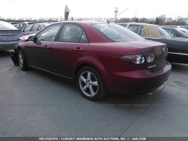 1YVHP80C575M63198 - 2007 MAZDA 6 I RED photo 3