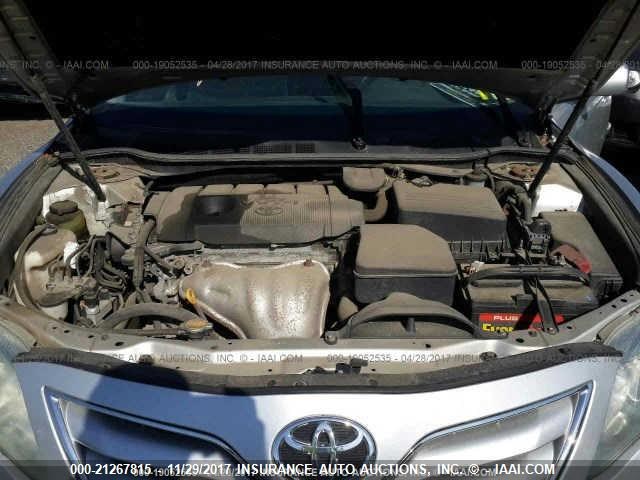 4T1BF3EK5BU669150 - 2011 TOYOTA CAMRY SE/LE/XLE 银色 照片 10