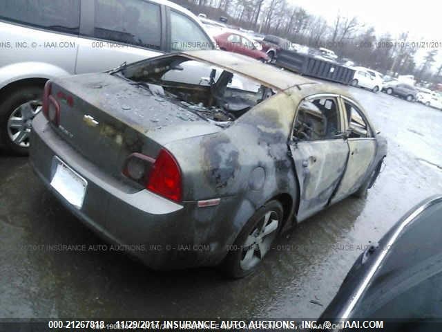 1G1ZC5E18BF217379 - 2011 CHEVROLET MALIBU 1LT 棕色 照片 4