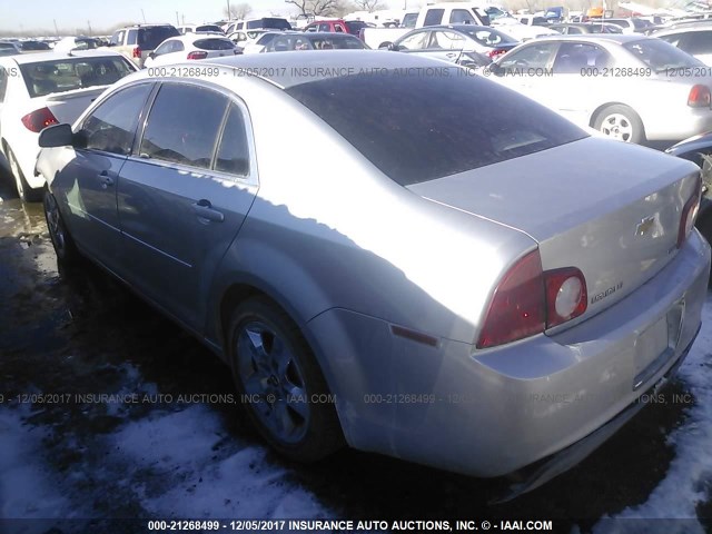 1G1ZC5E05AF287153 - 2010 CHEVROLET MALIBU 1LT 灰色 照片 3