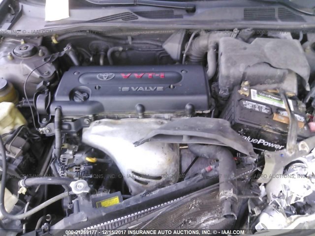 4T1BE32K85U609469 - 2005 TOYOTA CAMRY LE/XLE/SE GRAY photo 10