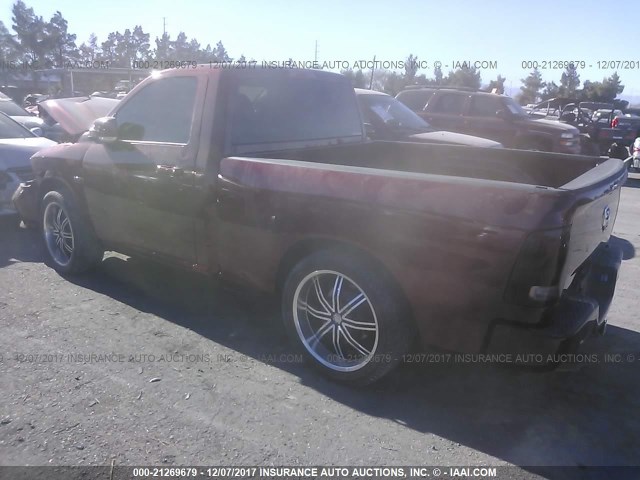 3C6JR6CT2HG773960 - 2017 RAM 1500 SPORT BURGUNDY photo 3