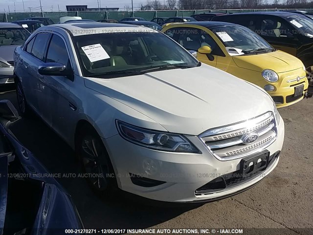 1FAHP2FW1AG162367 - 2010 FORD TAURUS LIMITED WHITE photo 1