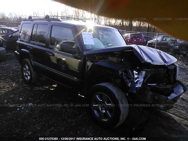 1J8HG48K68C111778 - 2008 JEEP COMMANDER SPORT შავი ფოტო 1