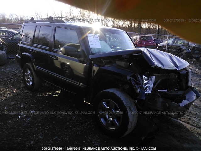 1J8HG48K68C111778 - 2008 JEEP COMMANDER SPORT BLACK photo 1