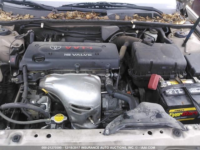 4T1BE32K42U596392 - 2002 TOYOTA CAMRY LE/XLE/SE TAN photo 10